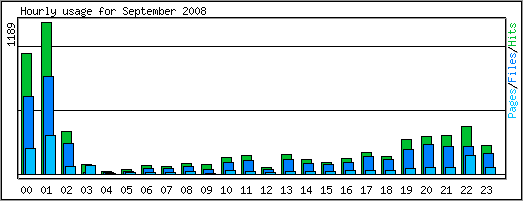 Hourly usage