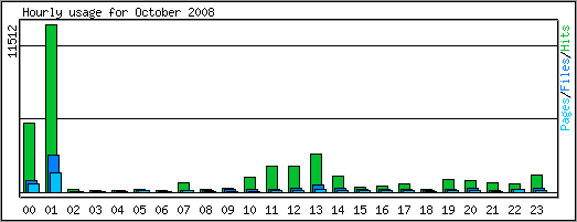 Hourly usage