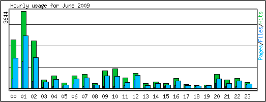 Hourly usage