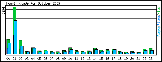 Hourly usage