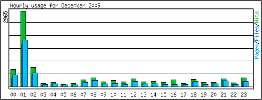 Hourly usage