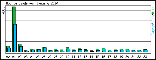 Hourly usage