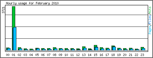 Hourly usage